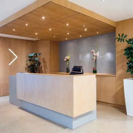 Ledowa lampa sufitowa strzałka HEX-565-T1-PS1 LED 19,2W 4000K IP54 biała