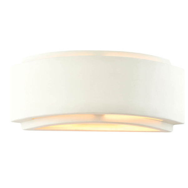 Ceramiczna lampa ścienna Gianna 76570 na przedpokój biały