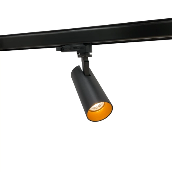 Reflektor 3-fazowy Luba TRA0103-BK LED 10W 3000K do szyny złoty czarny