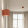 Ścienna lampa ryfel AURA brzoskwiniowa SL.1826 1xG9 metalowa