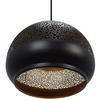 LAMPA wisząca KAIA 2278 Rabalux ażurowa OPRAWA orientalny zwis czarny złoty