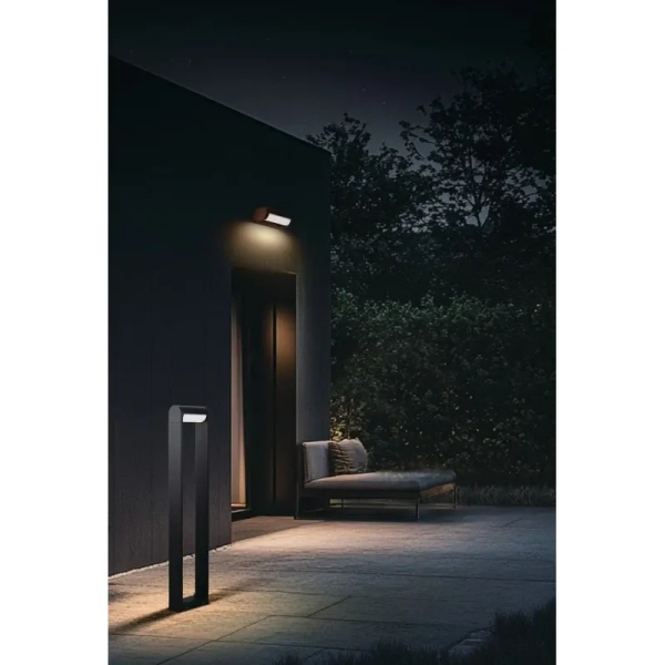 Ścienna lampa zewnętrzna FRAME brązowa AZ6636 1xLED 12W 4000K IP65