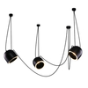 LAMPA wisząca DOBO 9037 Shilo modernistyczna OPRAWA metalowy zwis czarny
