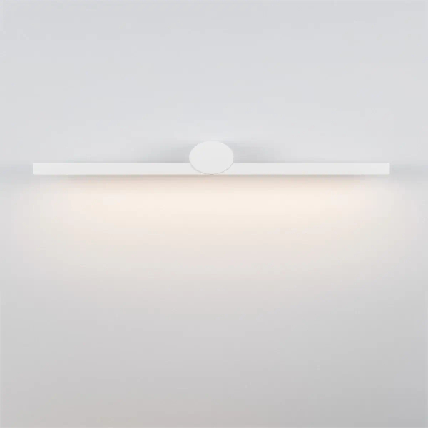 Łazienkowa ścienna lampa LED RAFAEL biała LE44419 12W 3000K IP54 podłużna
