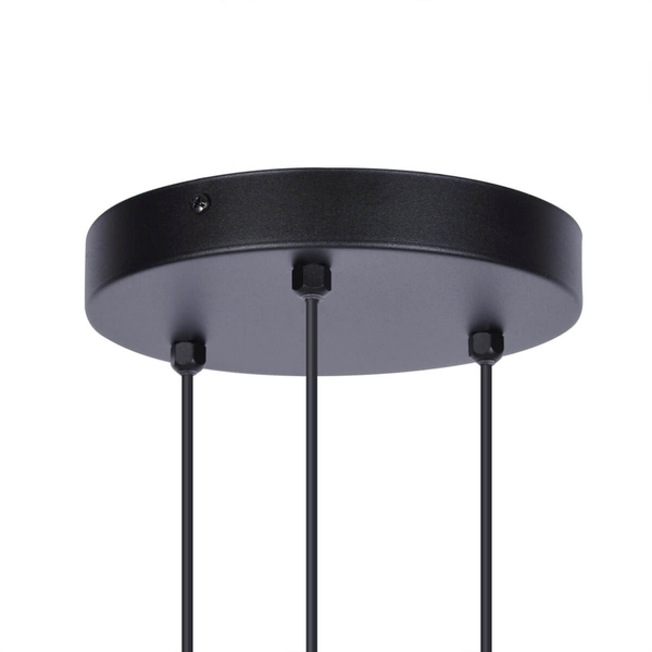 Kaskada lampa wisząca Gelato K-4862 Kaja nad łóżko do sypialni czarna