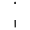 Minimalistyczna lampa wisząca Baton 7852 tuba pokojowa czarna