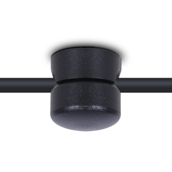 Wisząca LAMPA pająk Puerto K-4898 Kaja tuby metalowe czarny