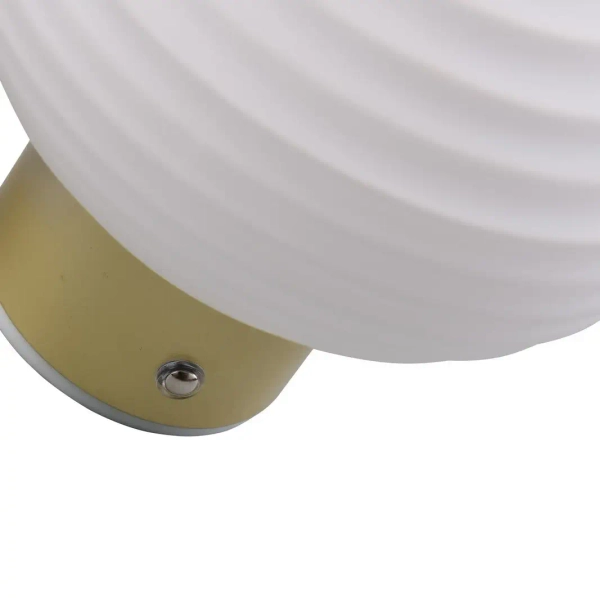 Lampa ścienna ściemnialna EARL R27771101 LED 1,5W 3000K biały mosiądz