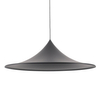 Stożkowa lampa wisząca KELDAN AZ5904 Azzardo salonowa nad wyspę czarna