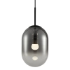 Lampa zwisająca do salonu ALIAS BLACK ML0323 szklana kula czarny