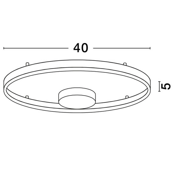 Wisząca lampa nad wyspę SORATA LE44751 LED 14W 3000K talerz biała