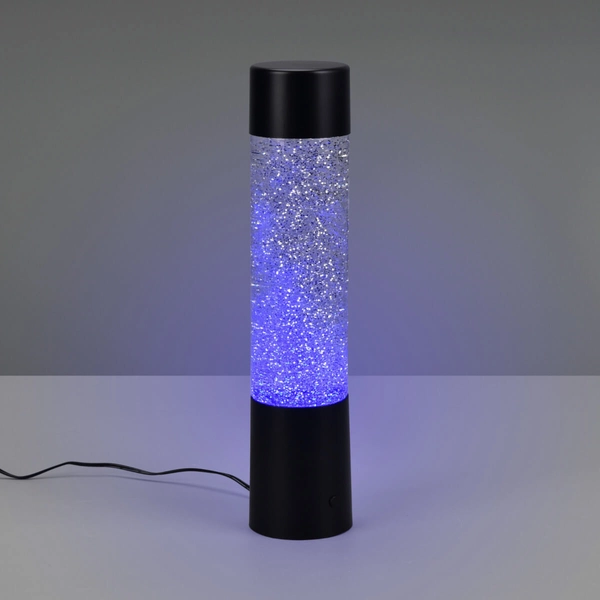 Dekoracyjna lampka biurkowa Glitter R50871032 RL Light LED 1W RGB czarny