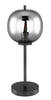 Stojąca lampa Blacky 15345T do sypialni czarna przydymiona