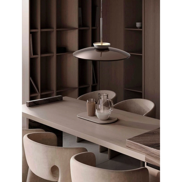 Kuchenna lampa zwisająca HUANUCO LE44839 LED 21W 3000K szara brązowa