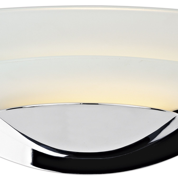 Salonowy kinkiet ścienny Una UNA0750 Dar Lighting szklany biały
