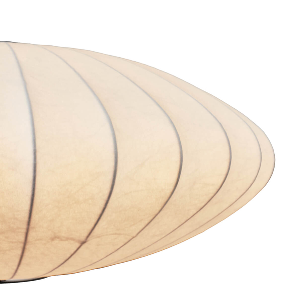 Wisząca lampa SILK ST-2328-50 Step Into Design owalna tkanina biała