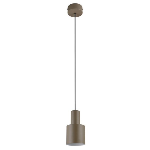Lampa zwisająca ELIOR DL141319400 Trio regulowana wysokość szary