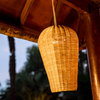 Lampa wisząca pleciona na baterie Saona LUMSAO050XXHXNW IP54 2700K naturalna