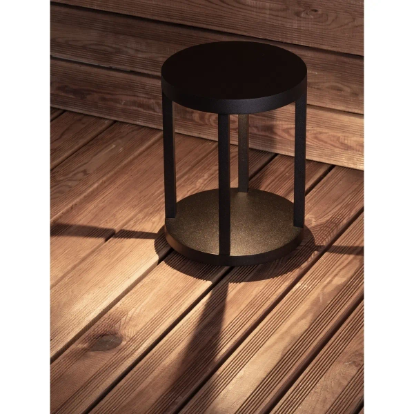 Stojąca zewnętrzna lampa TAZORIA LE75170 LED 9W 3000K IP65 antracyt