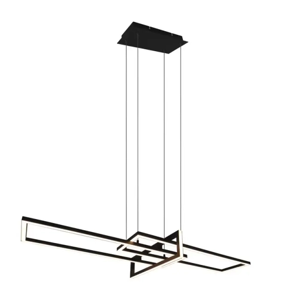 Nowoczesna lampa SALINAS 320310332 czarna LED 34W 3000K 150cm