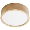 Drewniana lampa sufitowa 137623622082 okrągła z sesnsorem