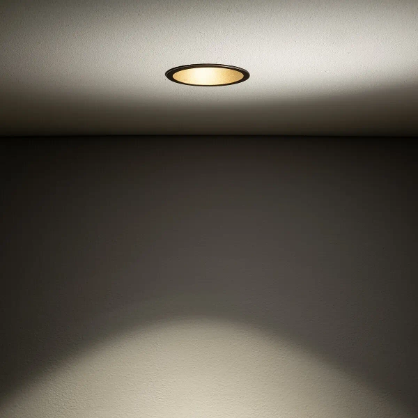 Podtynkowa lampa sufitowa oczko CUP 10790 okrągłe brązowe