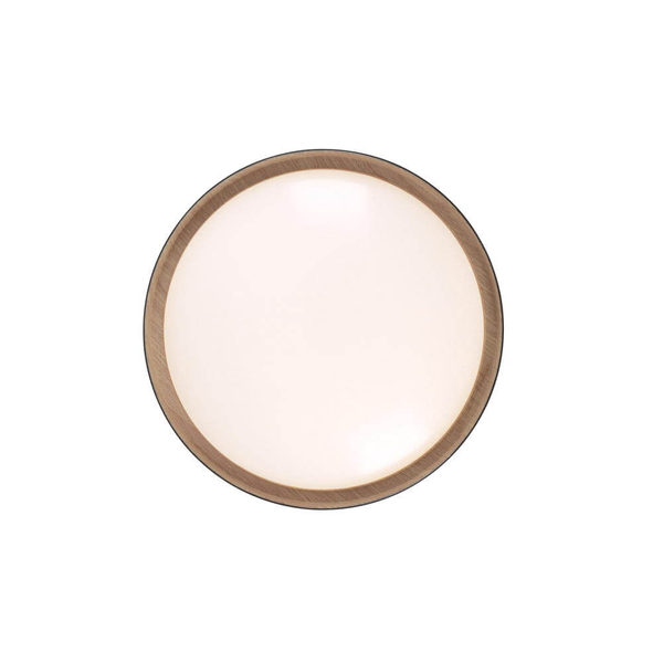 Okrągły plafon ściemnialny Emilia 14347-18 Just Light LED 29W 3000K czarny brązowy