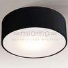 LAMPA sufitowa ZAMA 8062 Shilo okrągła OPRAWA do łazienki IP44 czarna