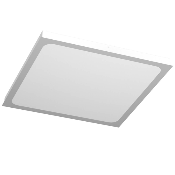 Kwadratowy plafon Hika 1059 Brosline LED 60W 4000K metalowa biały