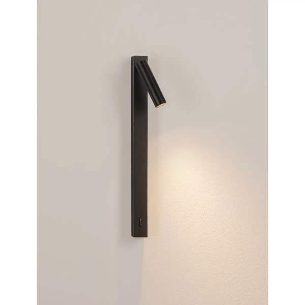 Ruchomy ścienny kinkiet TORSENA LE45537 LED 3W 3000K czarny