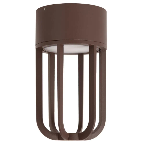 Tarasowa lampa sufitowa Wells 33807/08/97 LED 8W 2700K IP54 brązowy