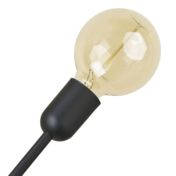 Industrialny kinkiet podwójny Helix 2721 TK Lighting żarówka czarny