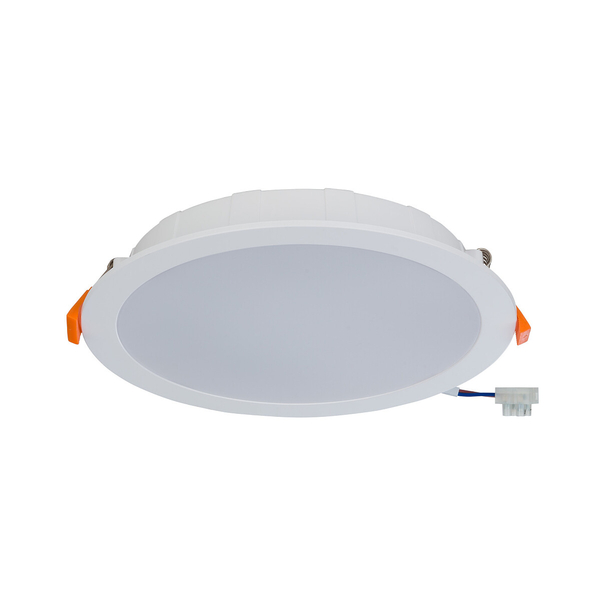 Łazienkowa LAMPA sufitowa KOS 8775 Nowodvorski okrągła OPRAWA LED 24W 3000K wpust IP44 biały