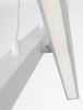 Pokojowa lampa wisząca PUEBLA LE42800 listwy LED 40W 3000K białe