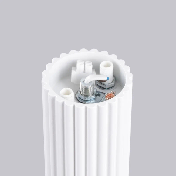 Kulista sufitowa lampa HALO SL.1708 do łazienki IP44 biała