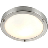 Plafon sufitowy do łazienki Portico 12421 Saxby IP44 nikiel
