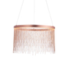Wisząca lampa nad stół Zelma 92178 outlet LED 20W 2800K do salonu miedziana