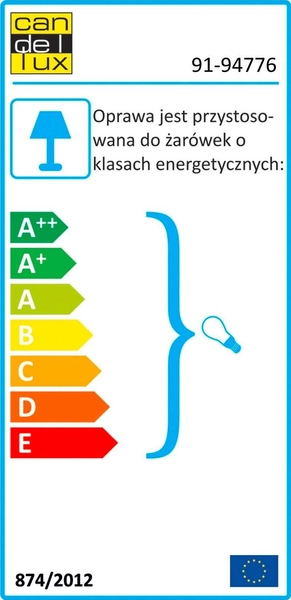 Kinkiet ścienny ARENA 91-94776 regulowana do czytania satyna chrom
