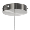Pierścieniowa lampa Circle ST-8848-100 NIKIEL LED 104W 3000K do sypialni nikiel