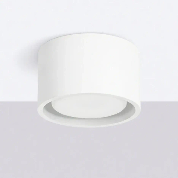 Biała tuba sufitowa MODO SL.2434 1xGx53 minimalistyczna lampa