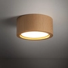 Lampa nasufitowa do kuchni Eve 10123 okrąg round eco drewniana