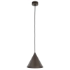 Zwieszana lampa salonowa CONO 10073 trójkątna brązowy