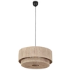 Lampa wisząca do salonu SMILLA 366890136 boho beżowa czarna