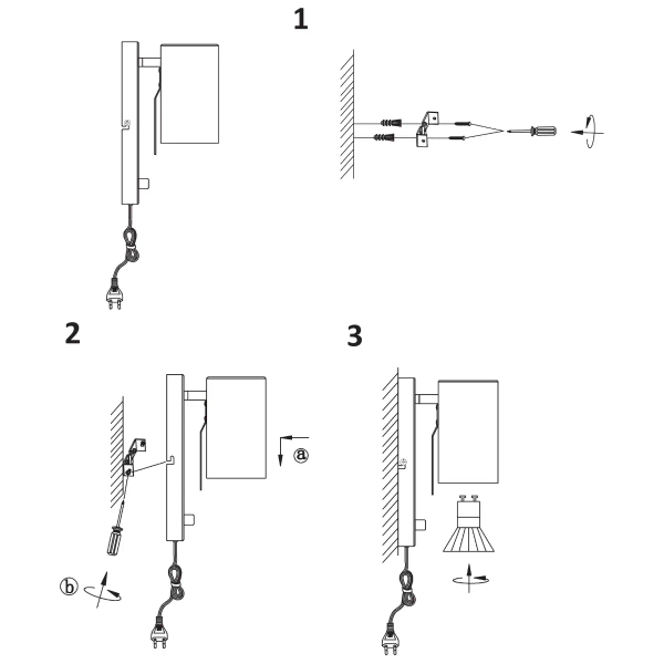 Kinkiet ścienny Carrie 106587 Markslojd regulowana tubka metalowa czarna
