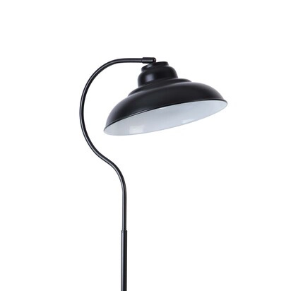 Podłogowa lampa stojąca Dragan 5310 industrial czarna retro do salonu