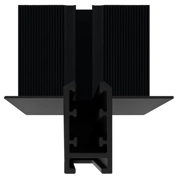 Narożnik do szyn typu L Magnetic Track ML2322 podtykowy czarny