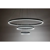 Ledowy żyrandol wiszący Isaure 72306 LED 100W 3000-6500K ringi czarny