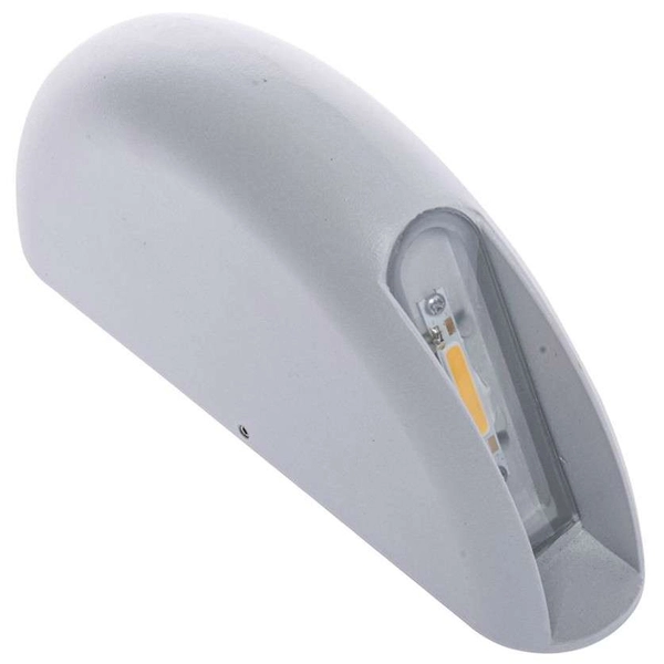 Elewacyjna LAMPA ścienna WALL ML088 Milagro kinkiet OPRAWA LED 3W 4000K do ogrodu IP44 outdoor biała