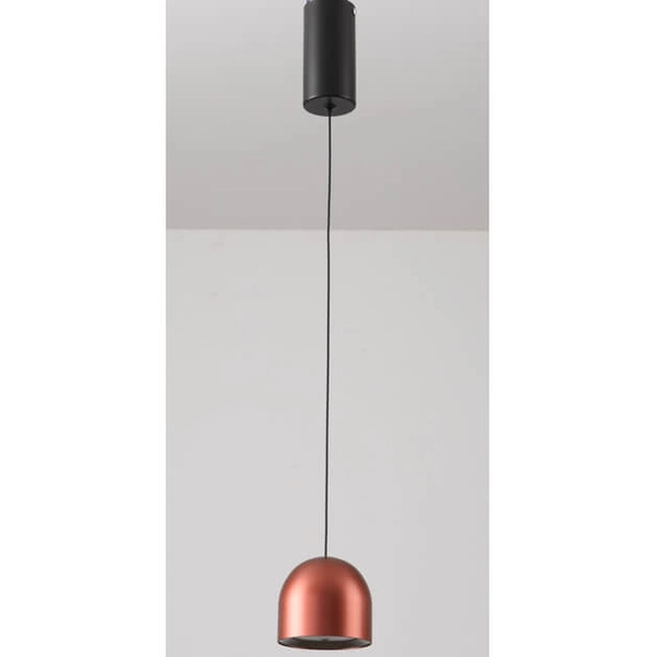 Wisząca lampa Petite XC5010-R Step LED 12W 3000K nad stolik czerwona