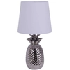 Modernistyczna LAMPKA stojąca ANANAS 3150642 Nave ceramiczna LAMPA dekoracyjny ananas na biurko biały chrom